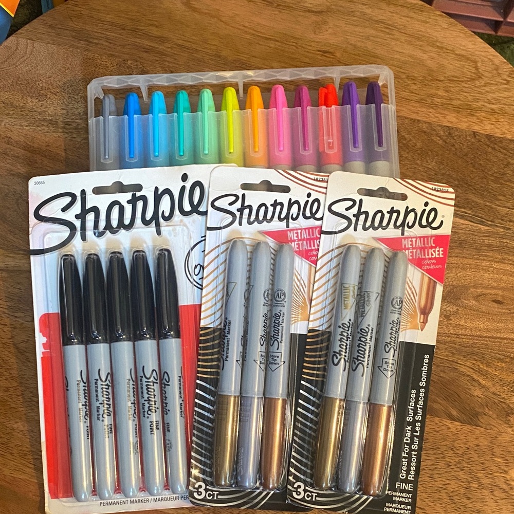 Sharpie Permanent Marker Set - 23 Markers - Never Opened